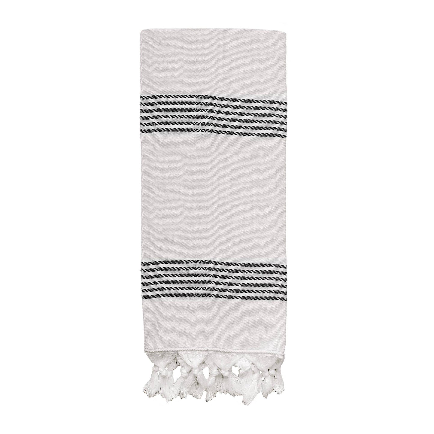 Turkish Cotton Hand Towel - Multi Stripe
