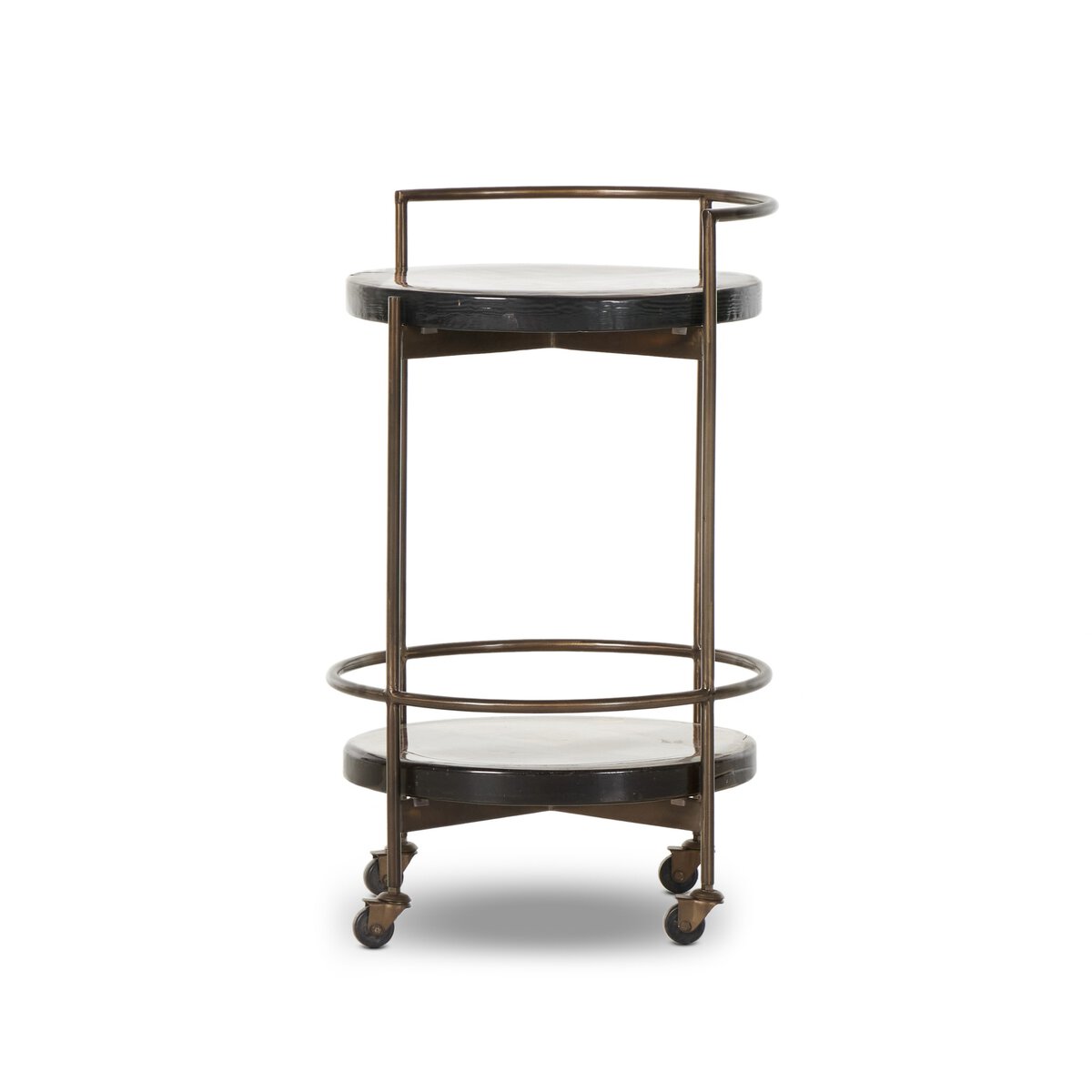 Mira Bar-Smoked Brown Cast Glass
