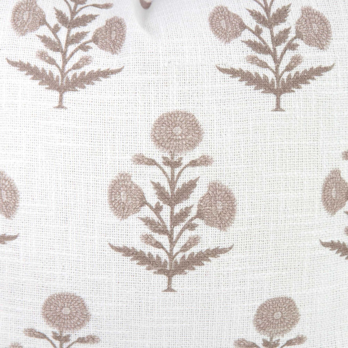 Seraphina Mughal Flower Pillow Cover w/ Down Alterantive Insert