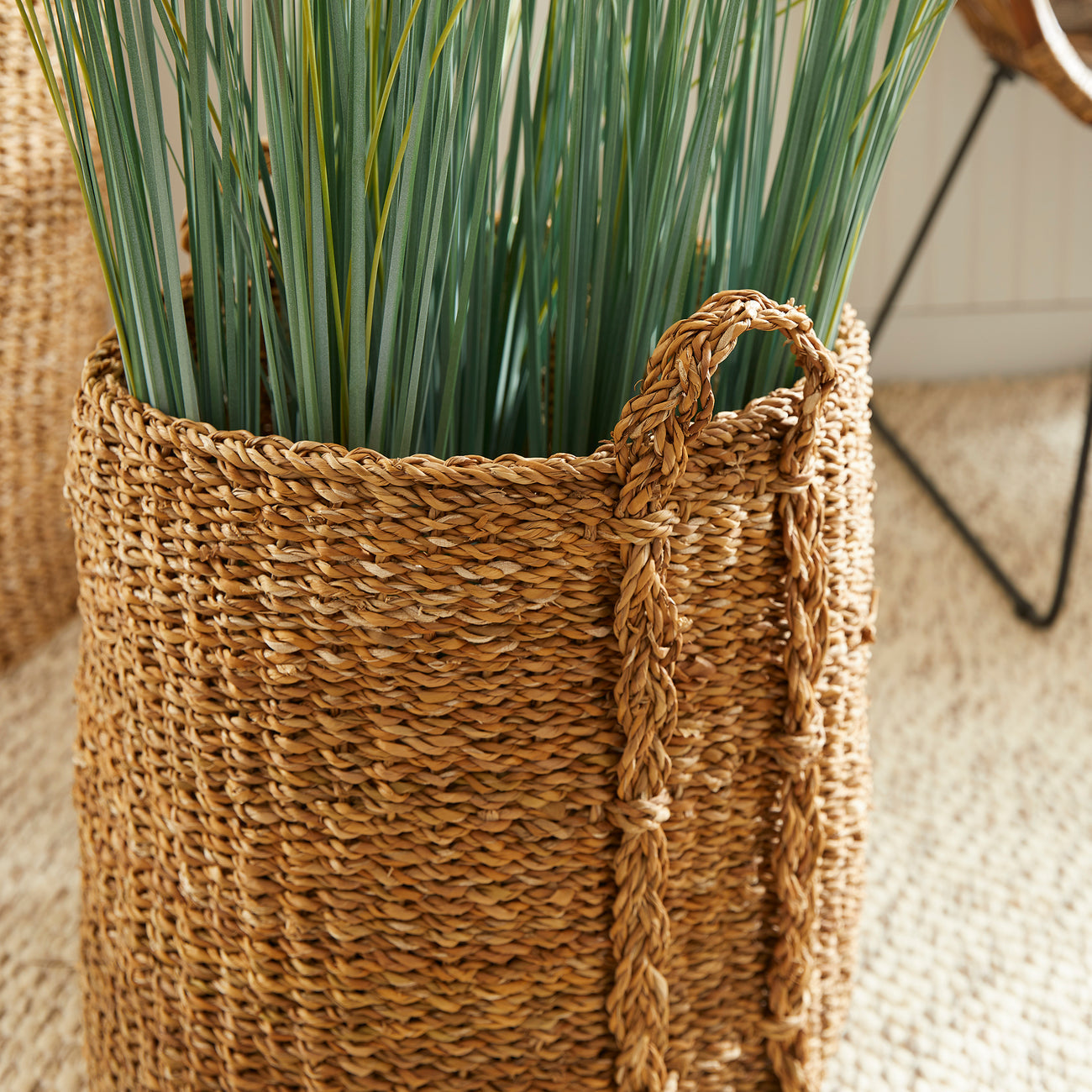 Seagrass Round Baskets
