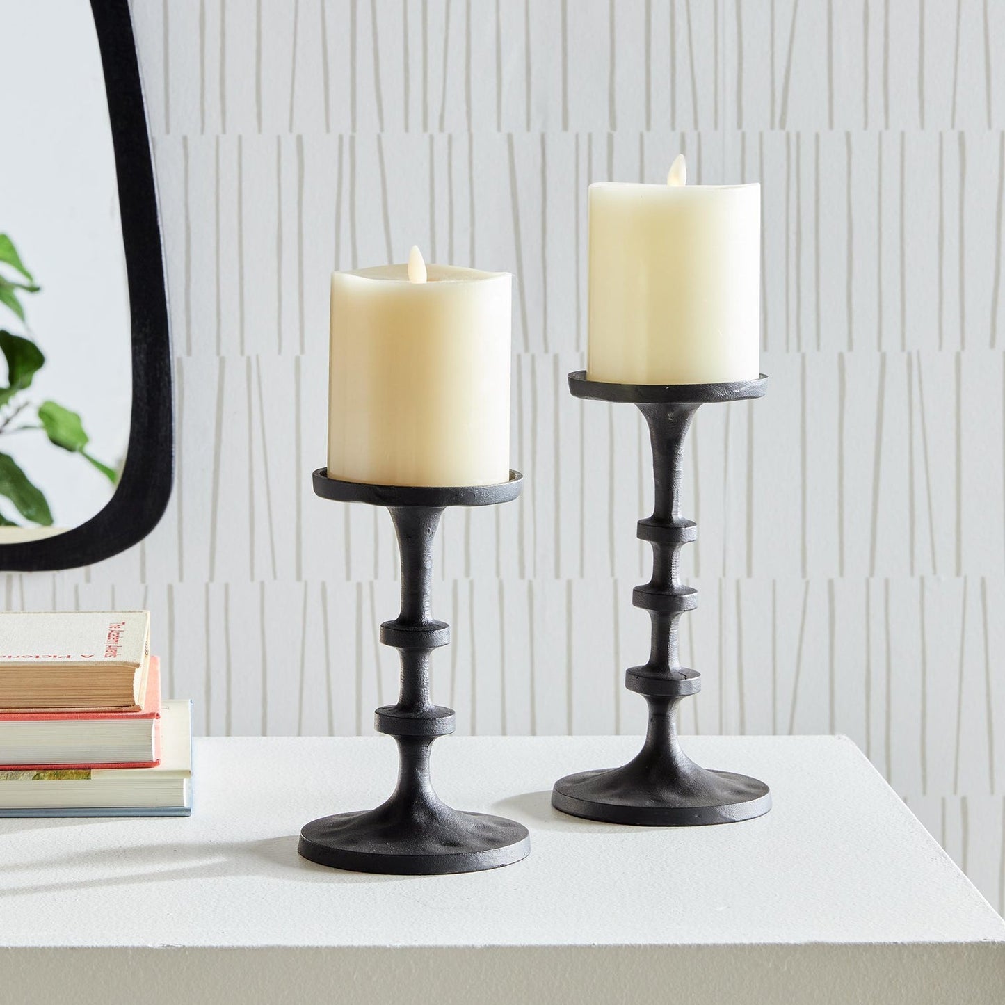 Abacus Petite Candle Stands- Set of 2