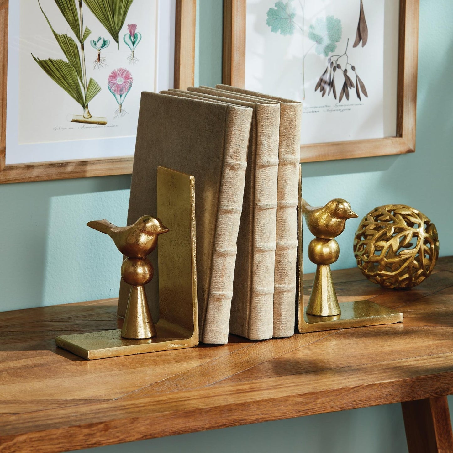 Birdsong Bookends- Set of 2