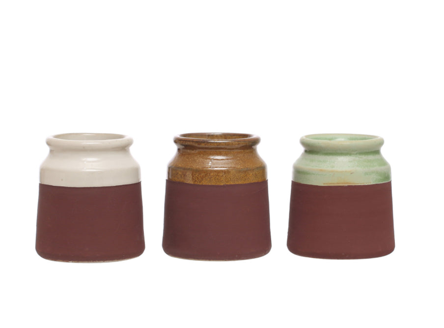 Stoneware Match Holder w/ Striker