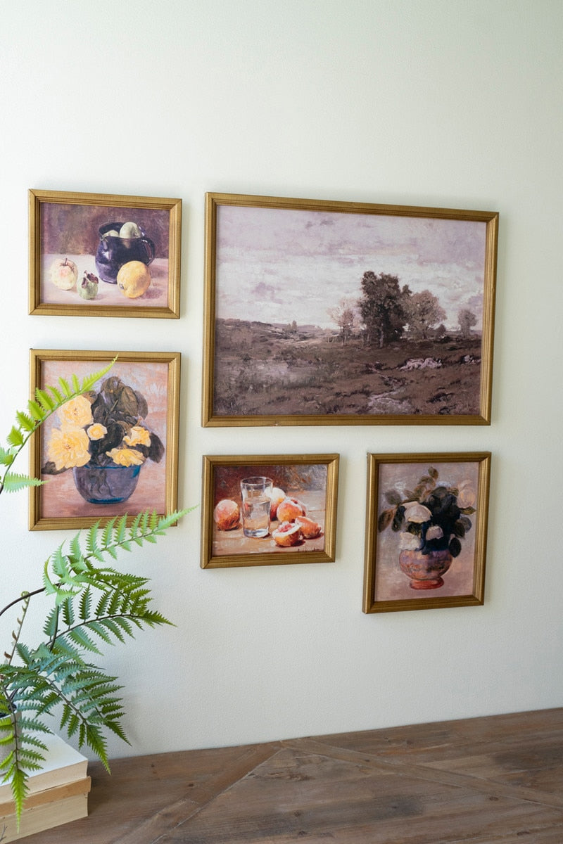 Framed Vintage Prints - 5 Styles