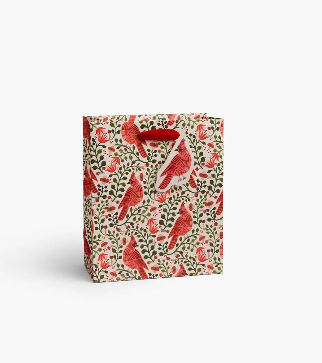 Christmas Cardinals Gift Bag