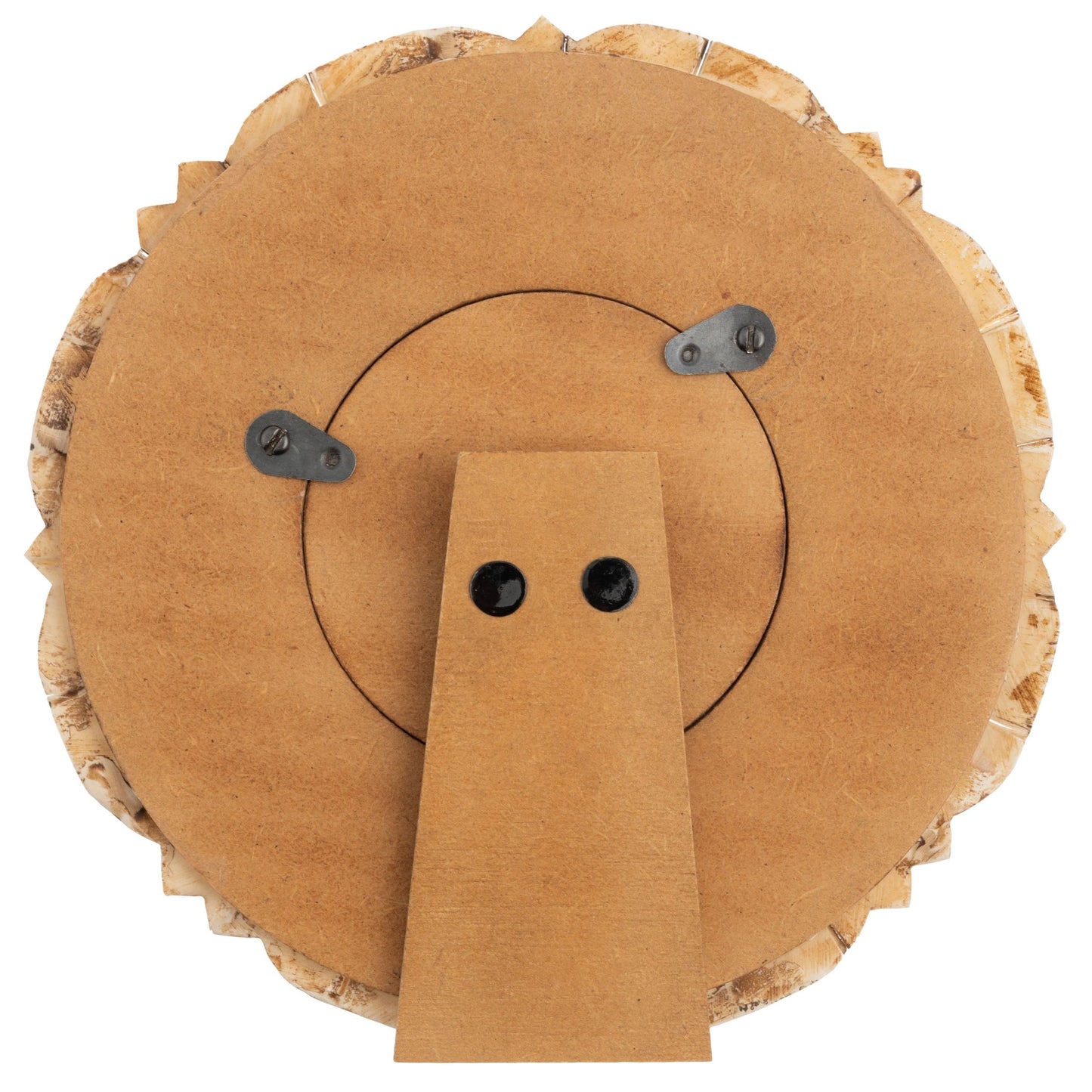 Natural Bone Frame Round Tawny
