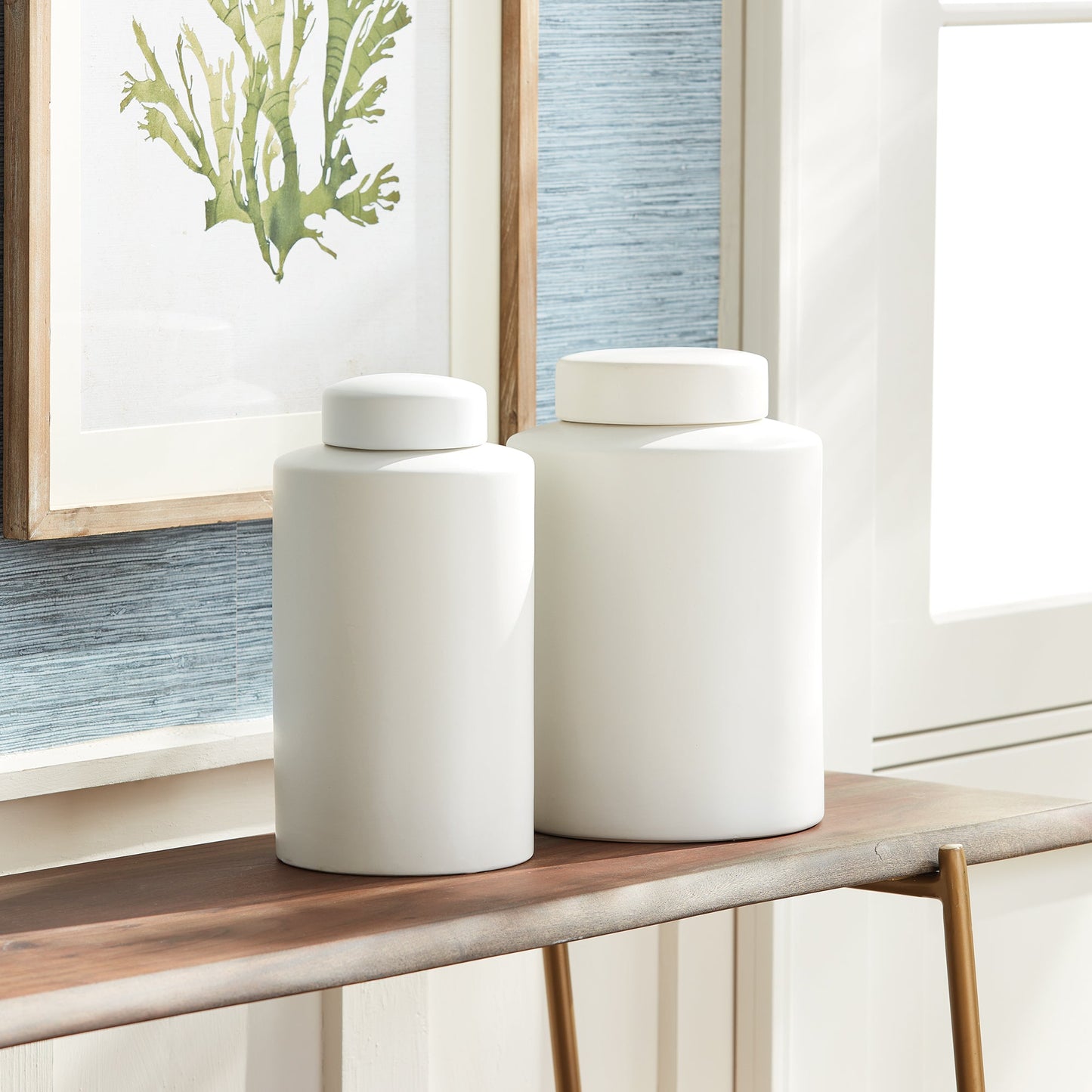 Barclay Butera Westcliff Cylinder Jar