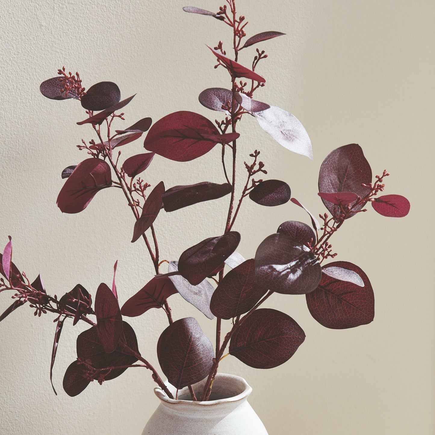 Silver Dollar Eucalyptus Branch 32"