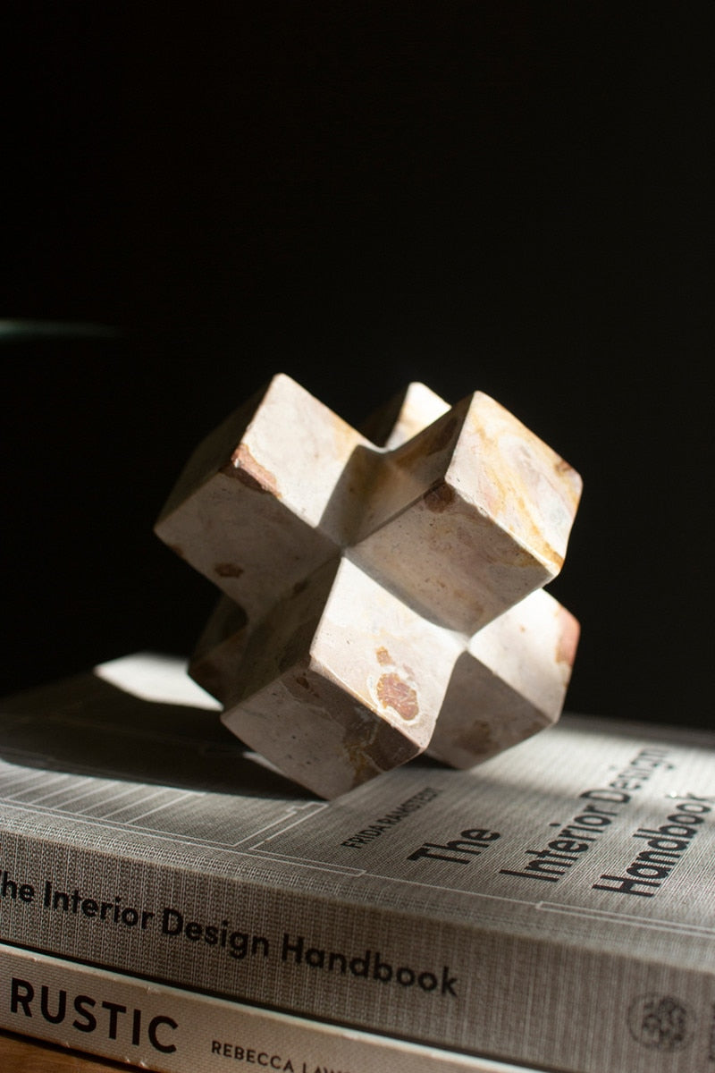 Capri Beige Marble 3D Plus Sculpture
