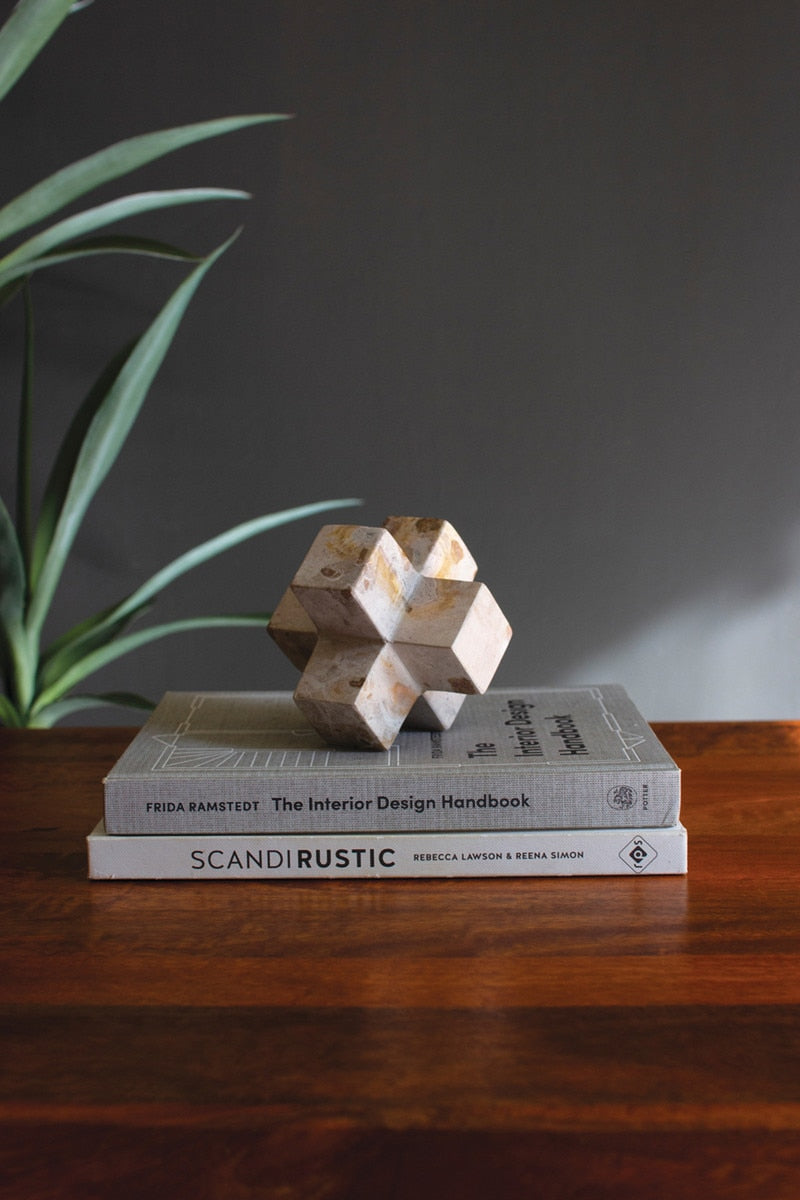 Capri Beige Marble 3D Plus Sculpture