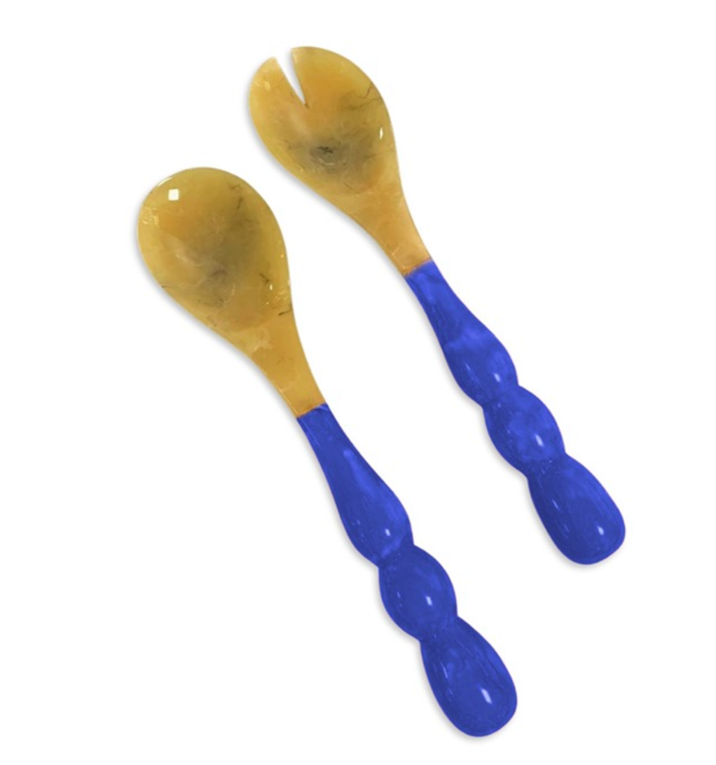 RESIN Rio Bubble Salad Servers