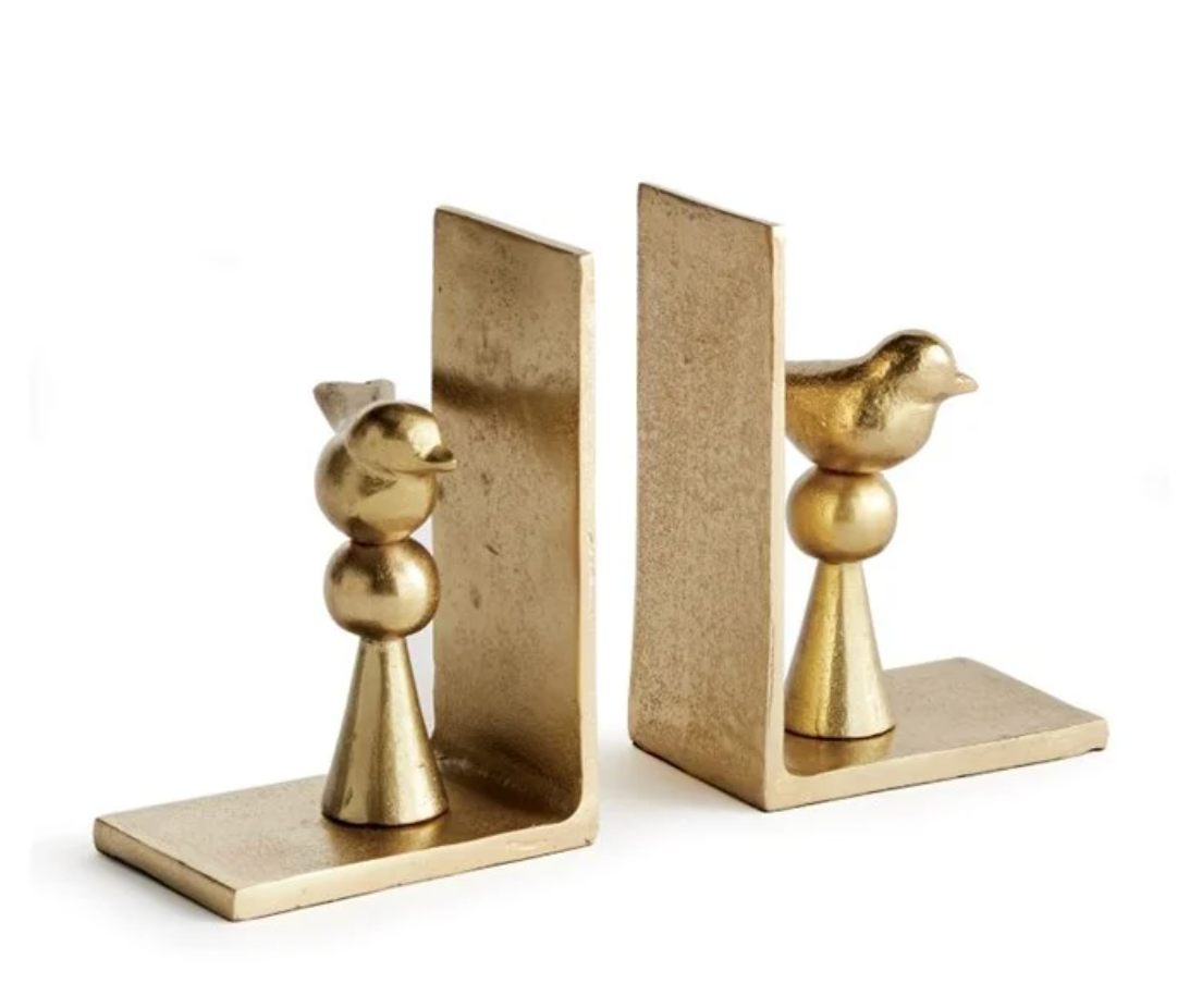 Birdsong Bookends- Set of 2