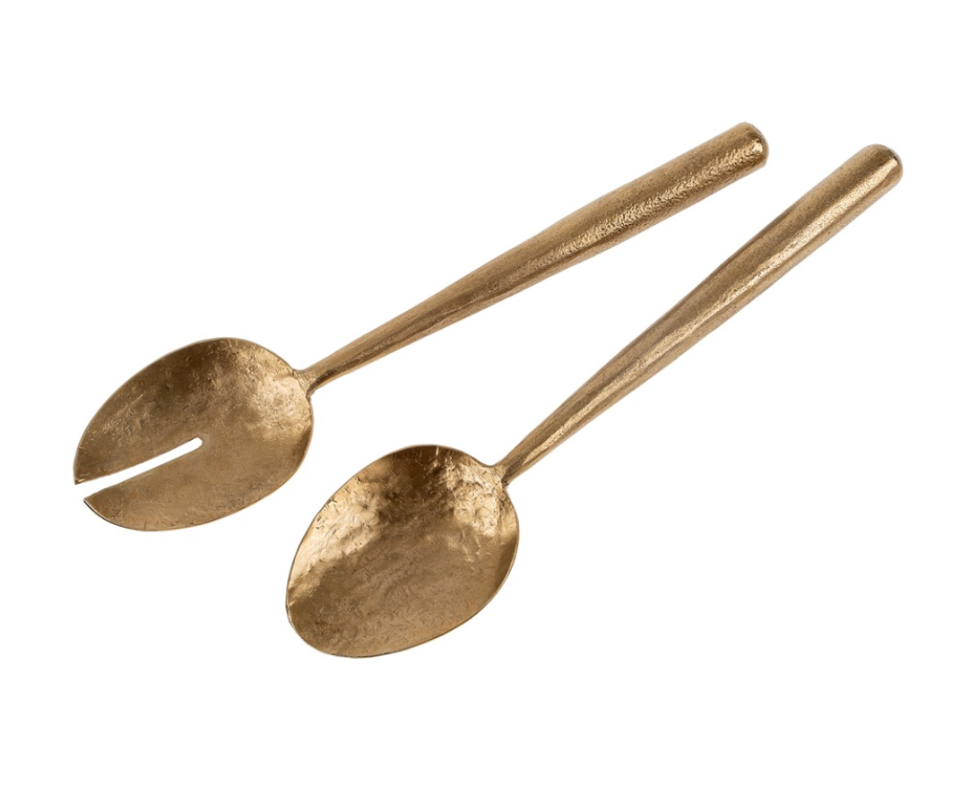 Hand Forged Salad Servers - Set of 2