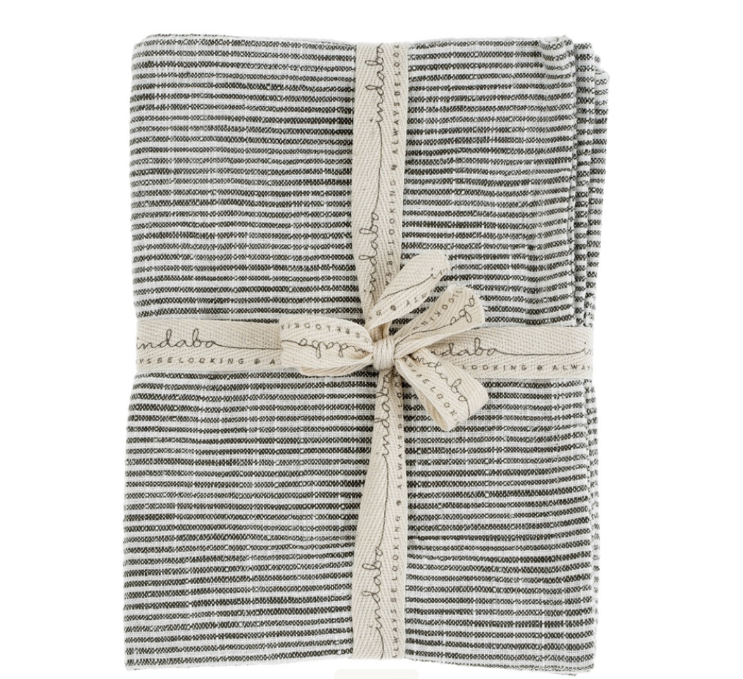 Chef Stripe Tea Towels - Set of 2
