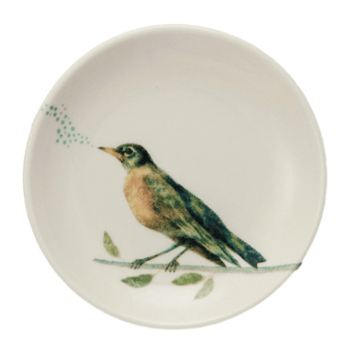 Small Bird Plate - 4 Styles