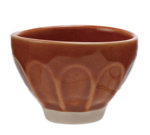Stoneware Pinch Pot, Reactive Glaze, 4 Colors (Each One Will Vary)