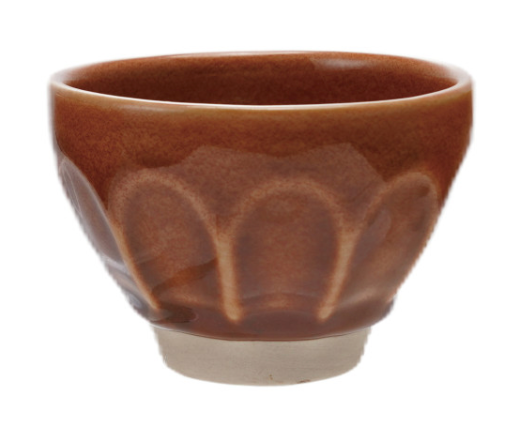 Stoneware Pinch Pot, Reactive Glaze, 4 Colors (Each One Will Vary)