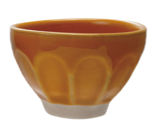 Stoneware Pinch Pot, Reactive Glaze, 4 Colors (Each One Will Vary)