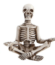 Skeleton in Yoga Pose, 5 Styles