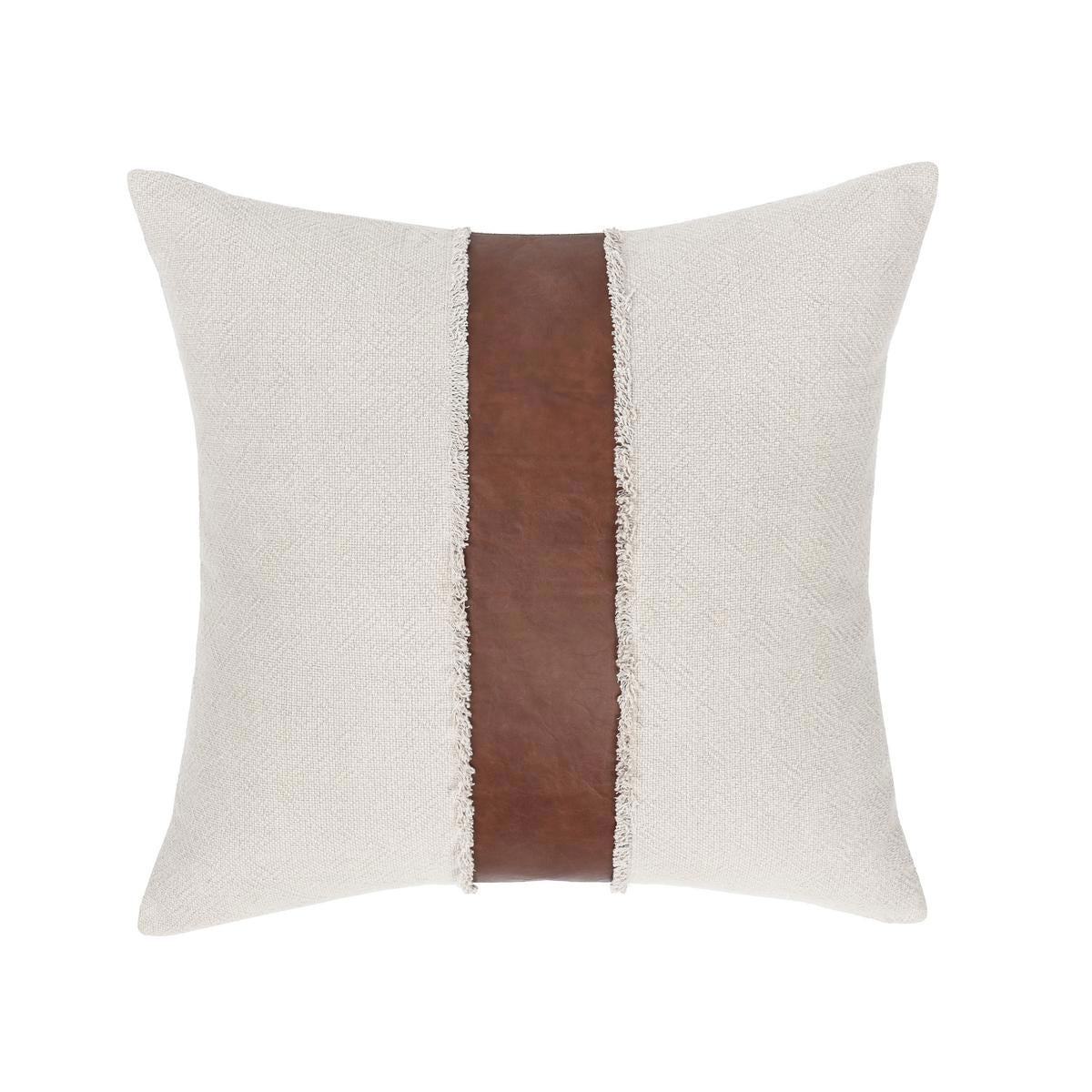 Steam Pillow - Natural + Kona 26x26