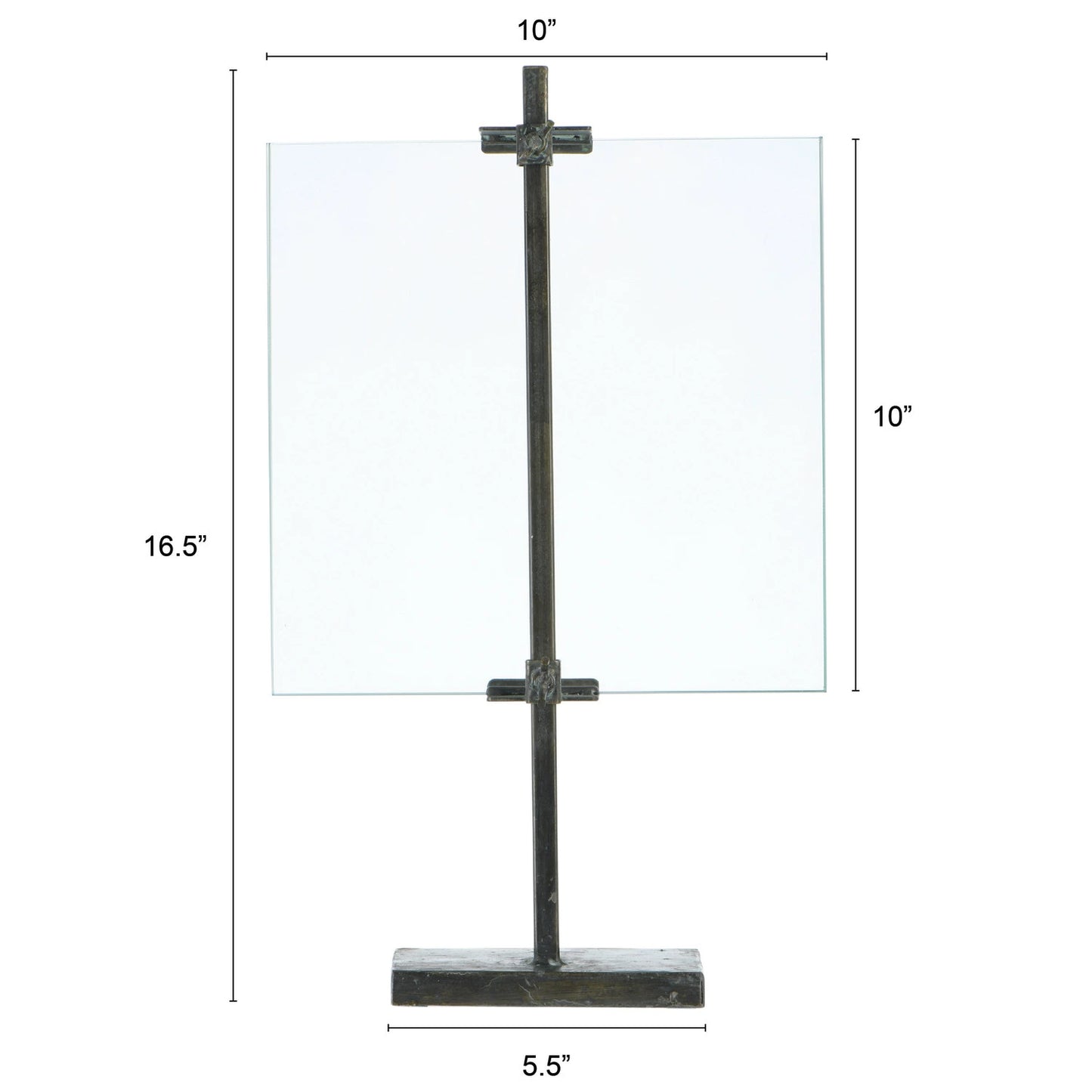 Floating Photo Frame with Metal Stand