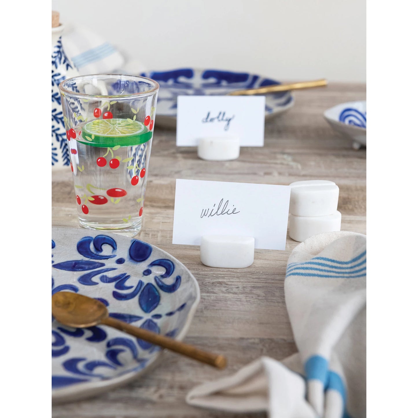 Marble Card Holders - Set of 4