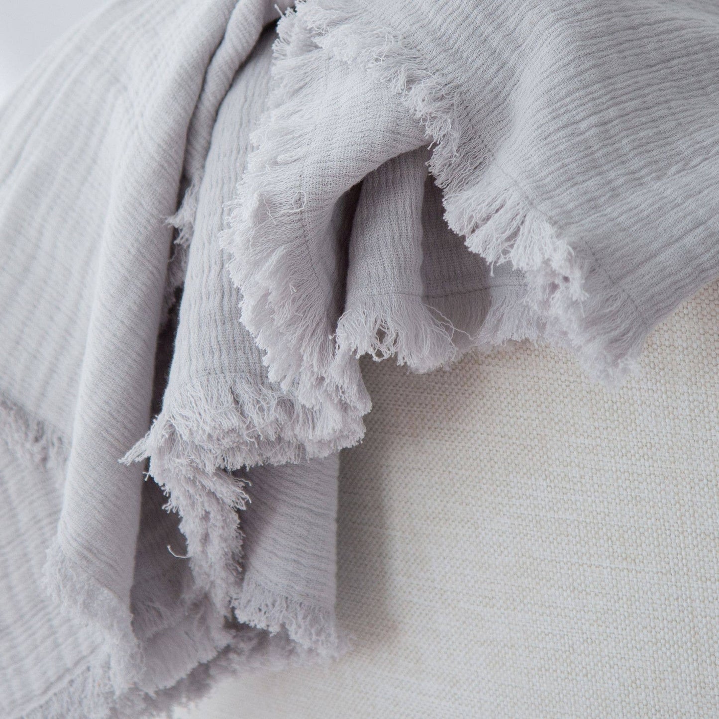 Evie Gauze Cotton Throw Blanket