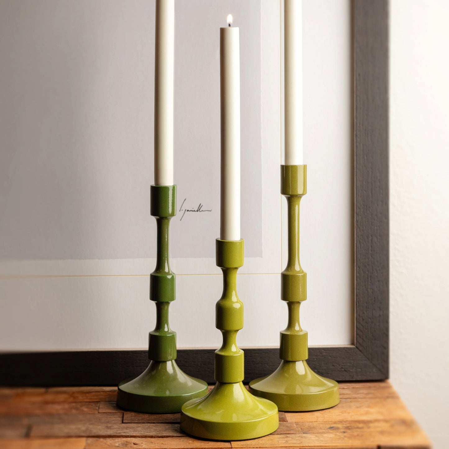 Metal Taper Candlestick Holders