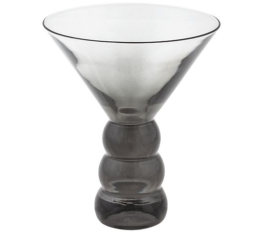 Lexi Martini Glass- Gray
