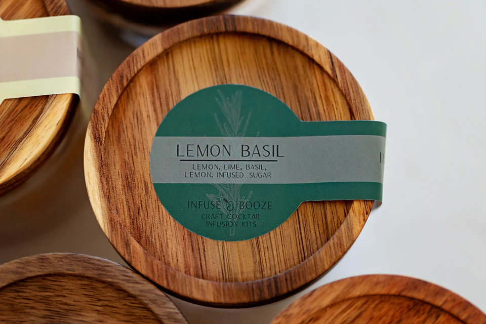 Lemon Basil Infusion Kit 16 oz.