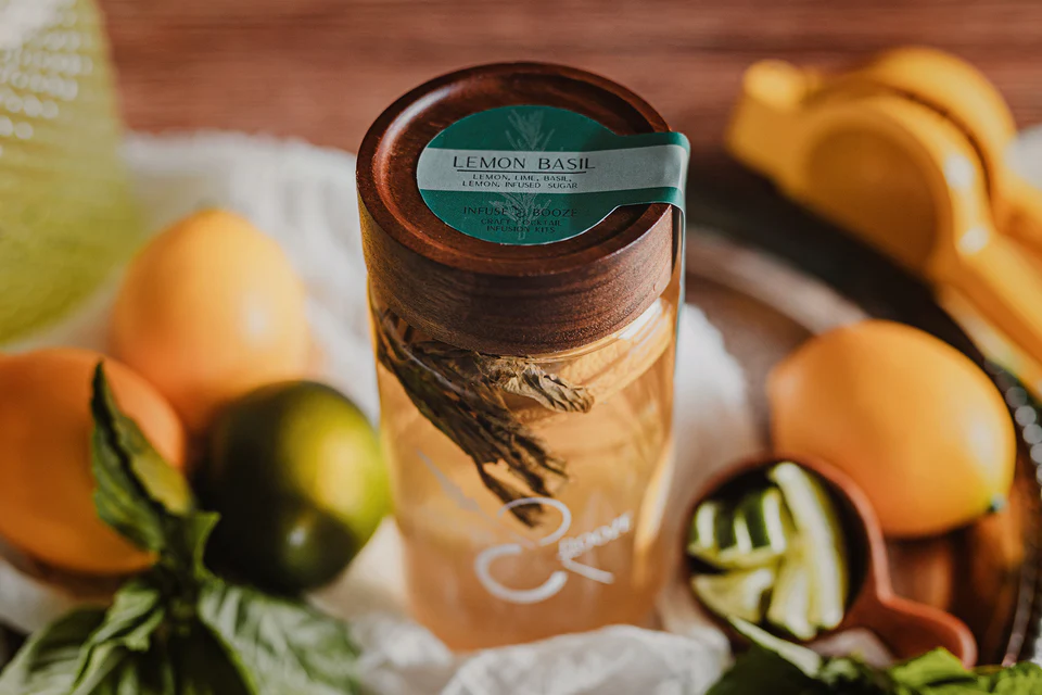 Lemon Basil Infusion Kit 16 oz.