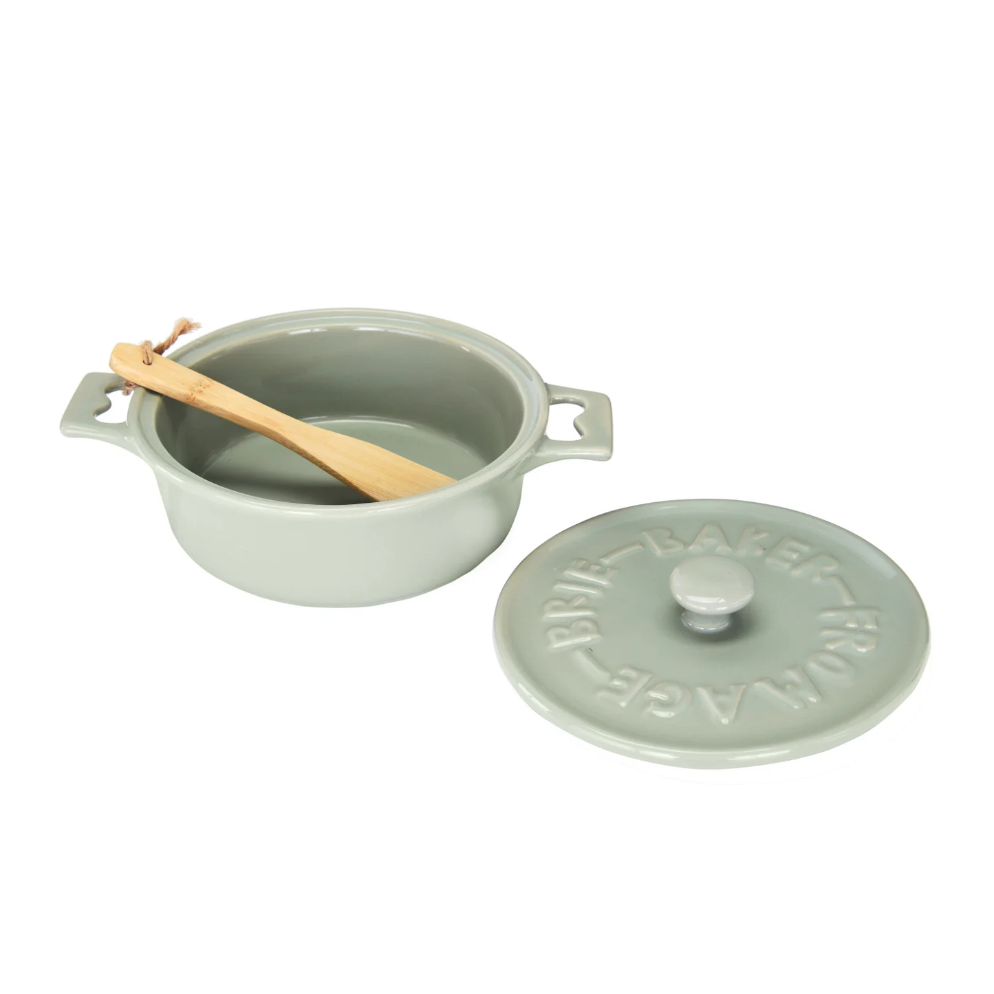 Brie Baker with Lid and Spreader - 2 Colors