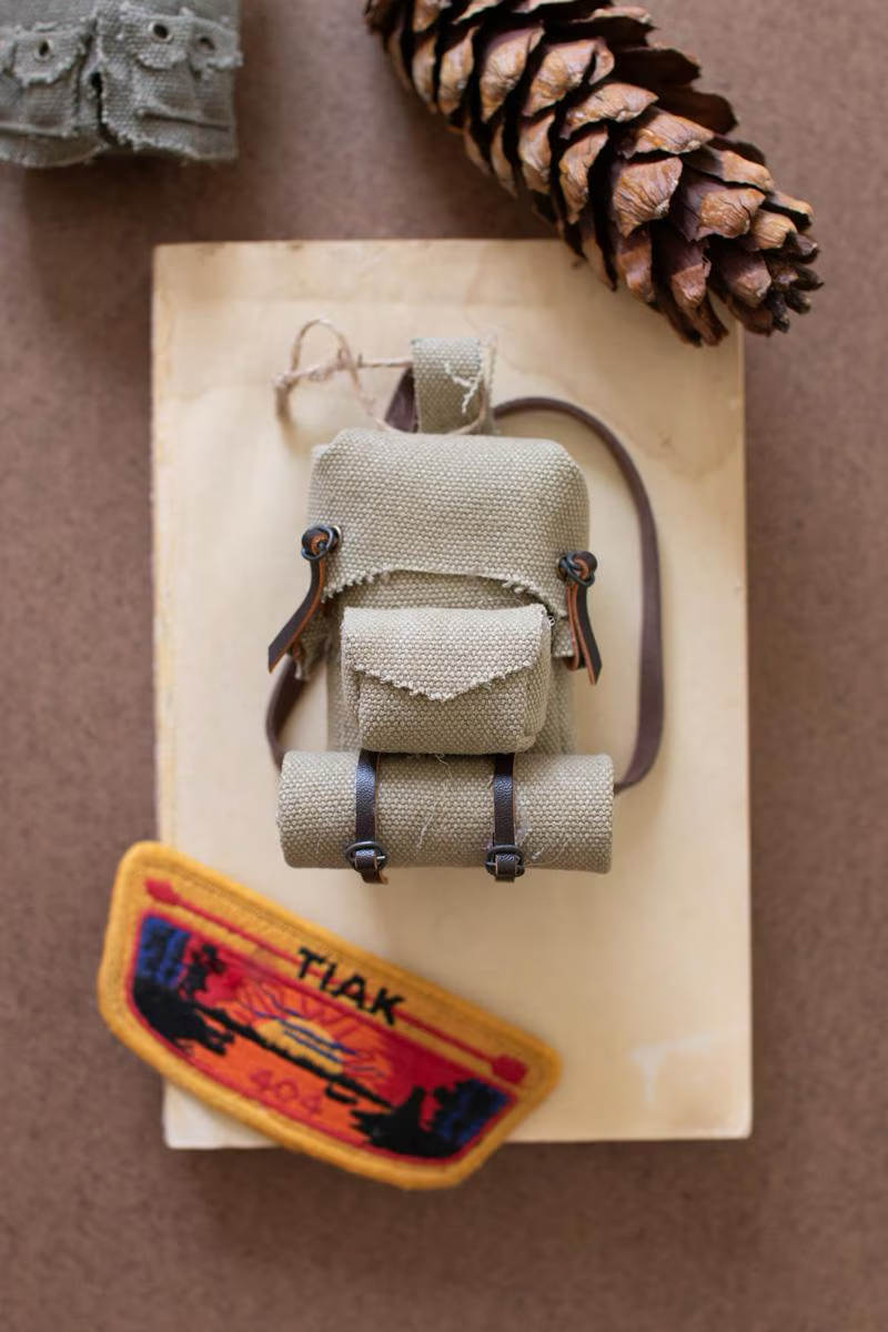 Backpack Christmas Ornaments - 4 Styles