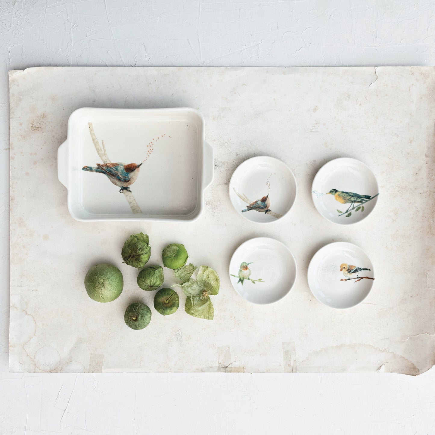 Small Bird Plate - 4 Styles