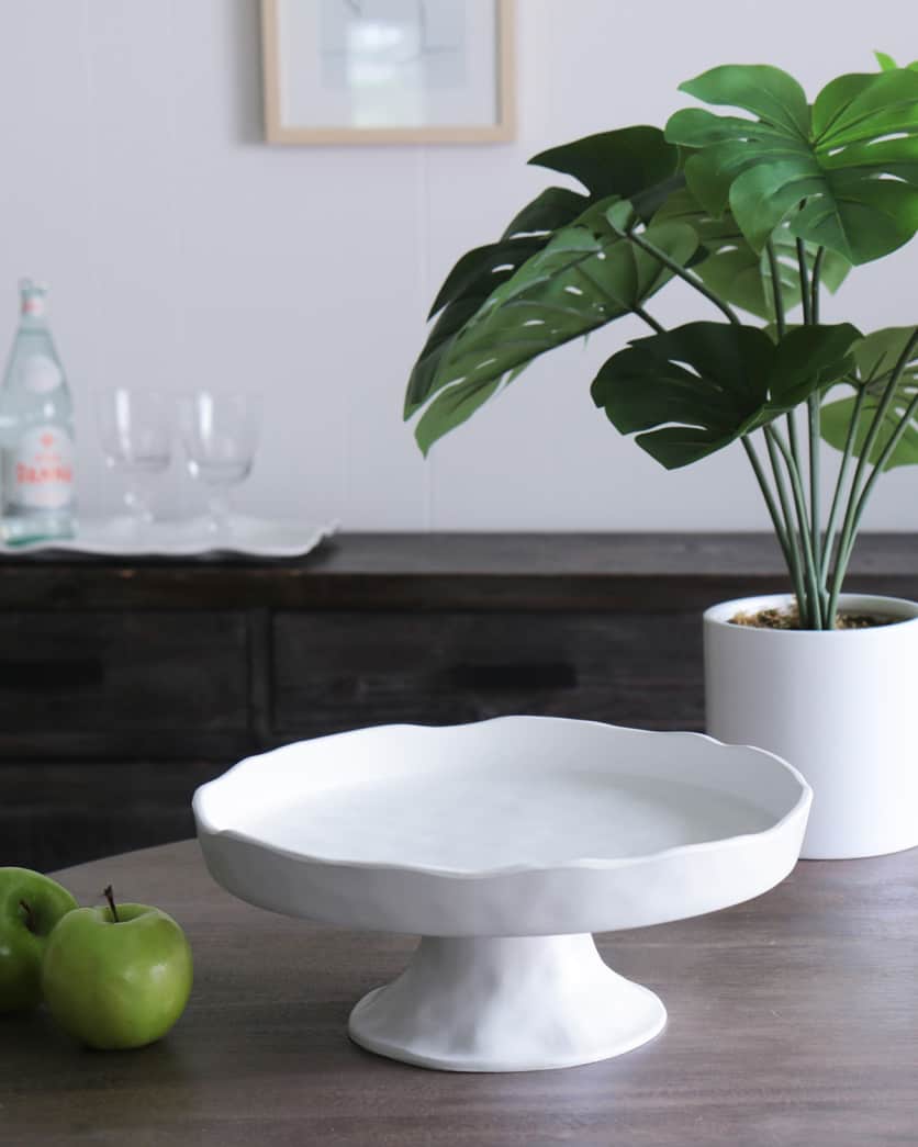 VIDA Nube Round Pedestal Cake Plate