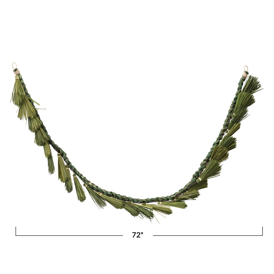 72"L Kunay Grass Garland,