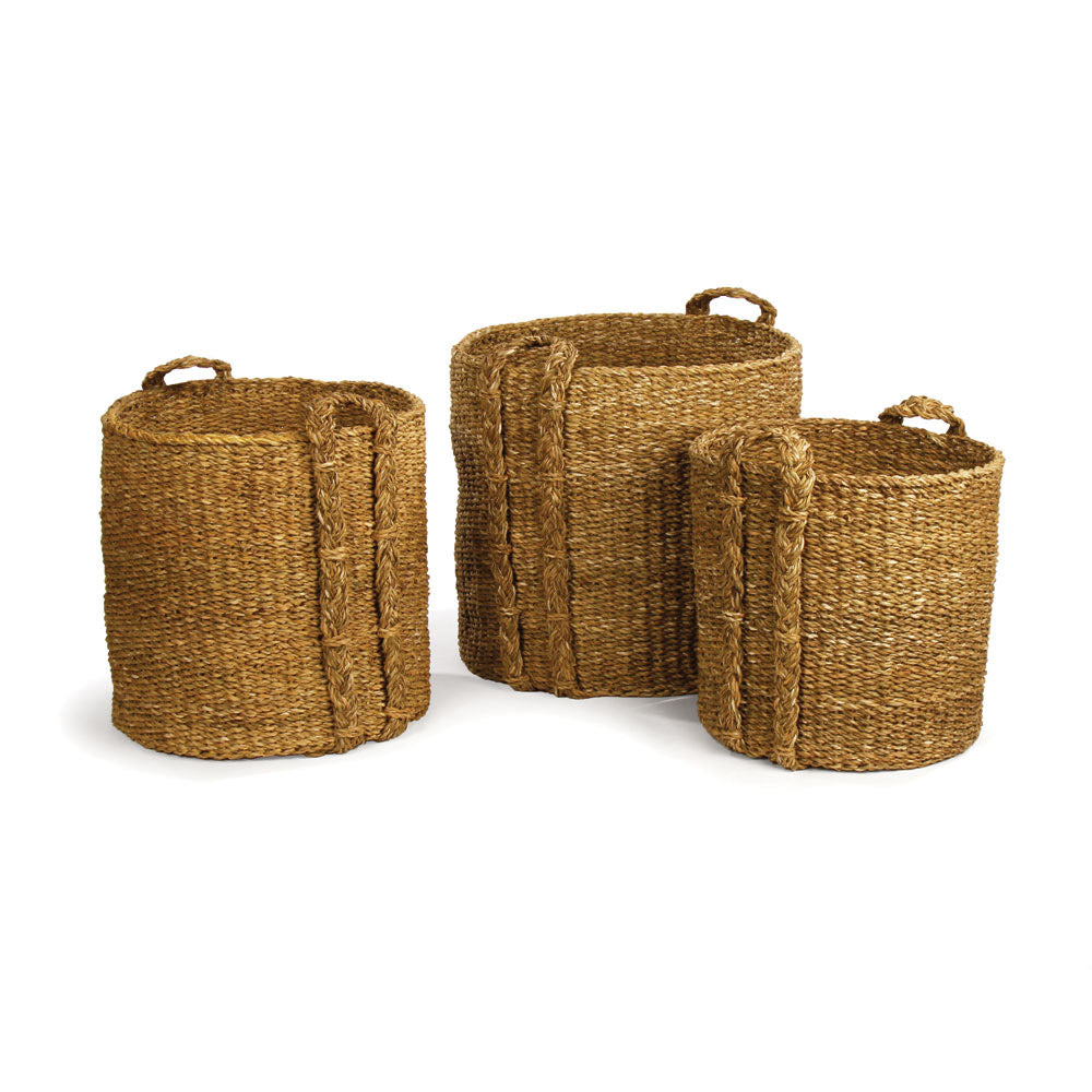 Seagrass Round Baskets