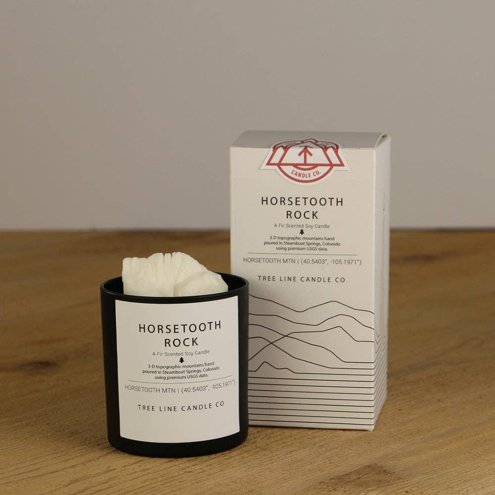 Horsetooth Rock Candle