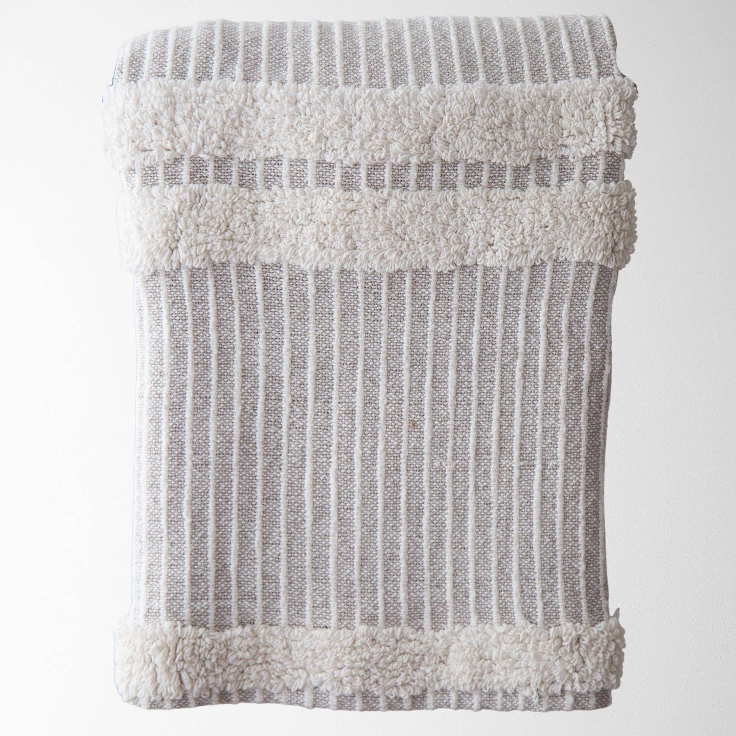 Blake Cotton Striped Throw Blanket