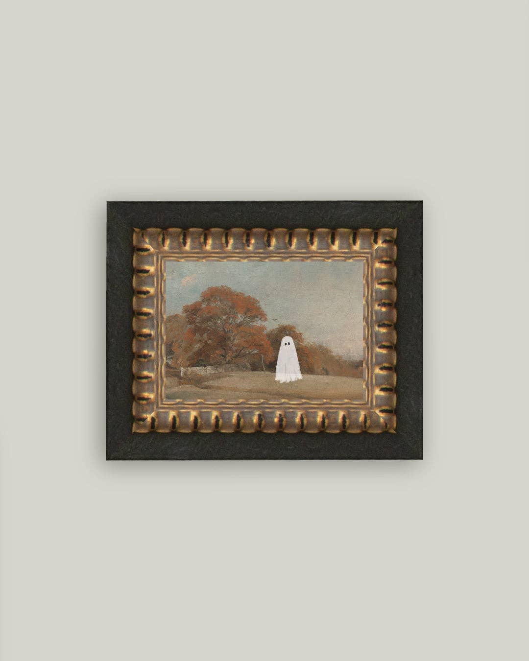 Autumn Field Ghost Antique Art