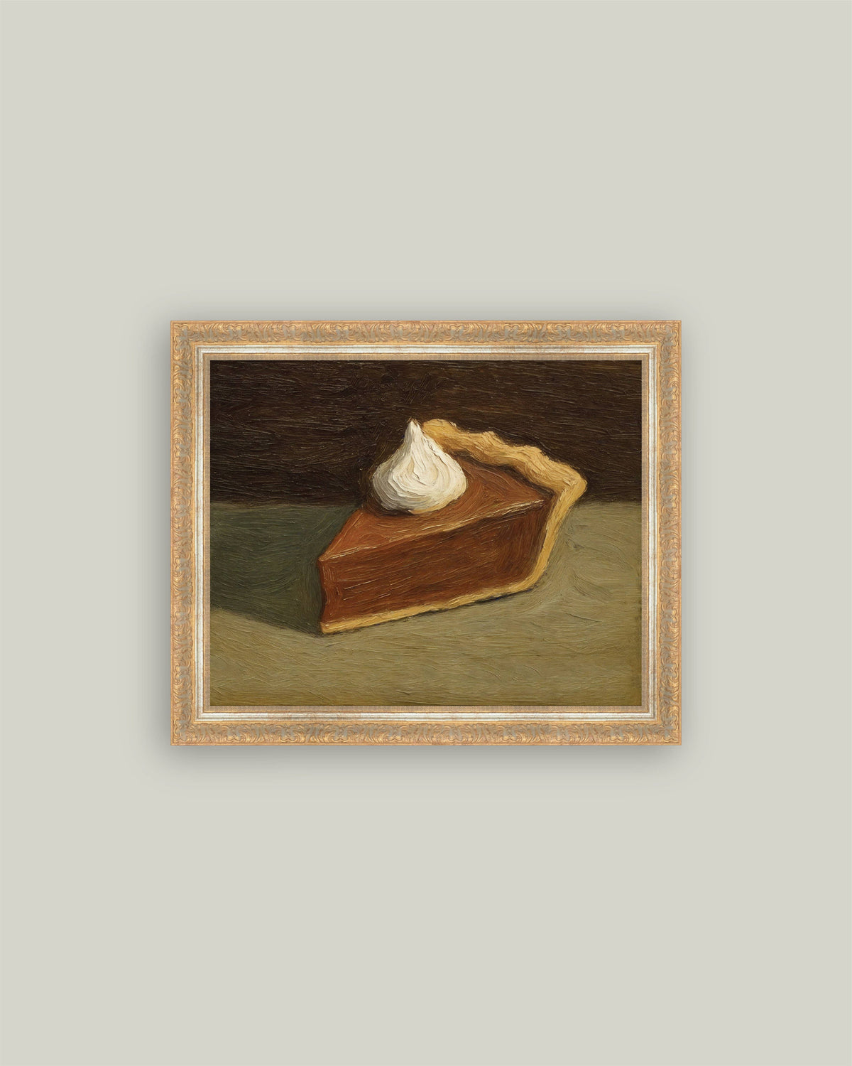 Pumpkin Pie Slice