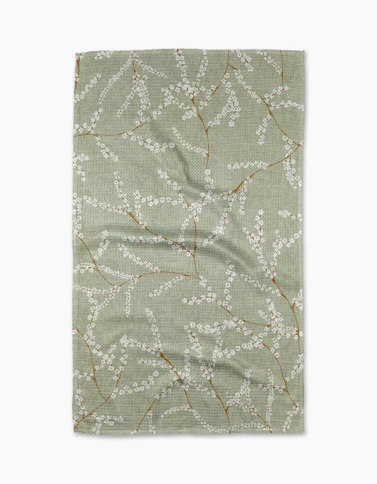 Quiet Flowers Tea Towel