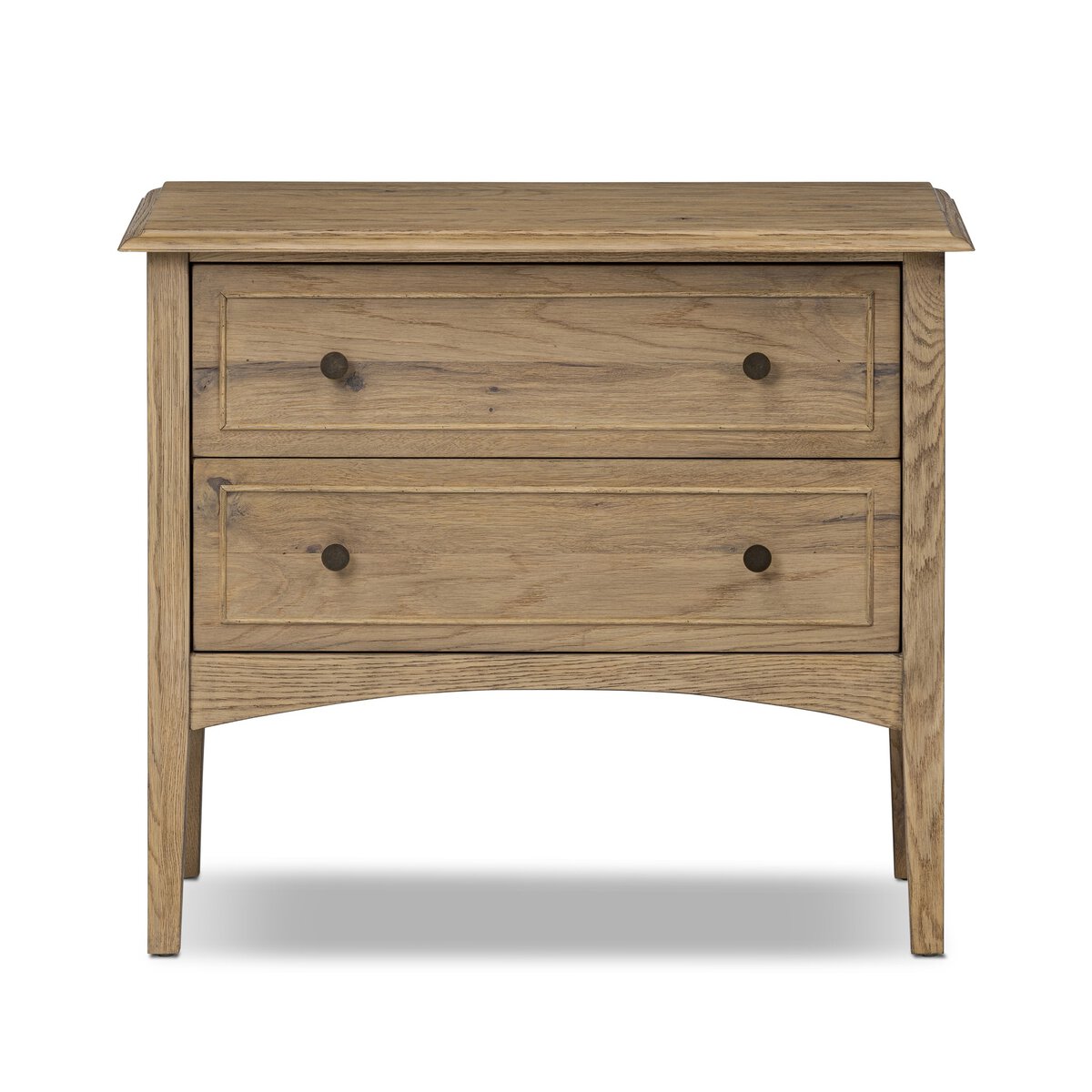 Maggie Nightstand- Aged Smoked Oak