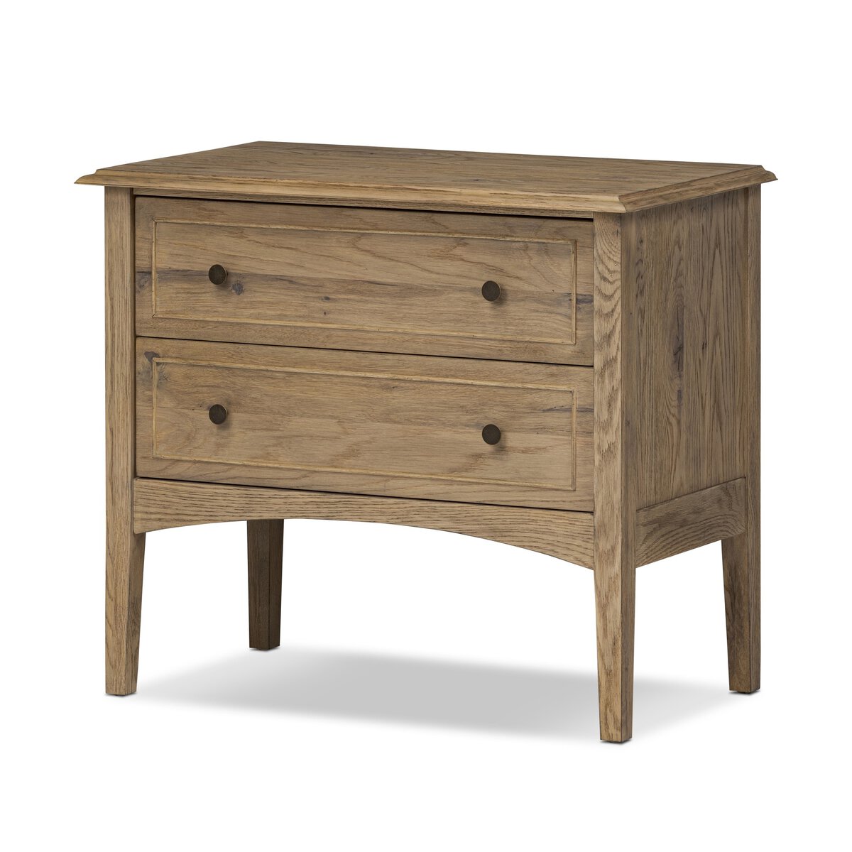 Maggie Nightstand- Aged Smoked Oak