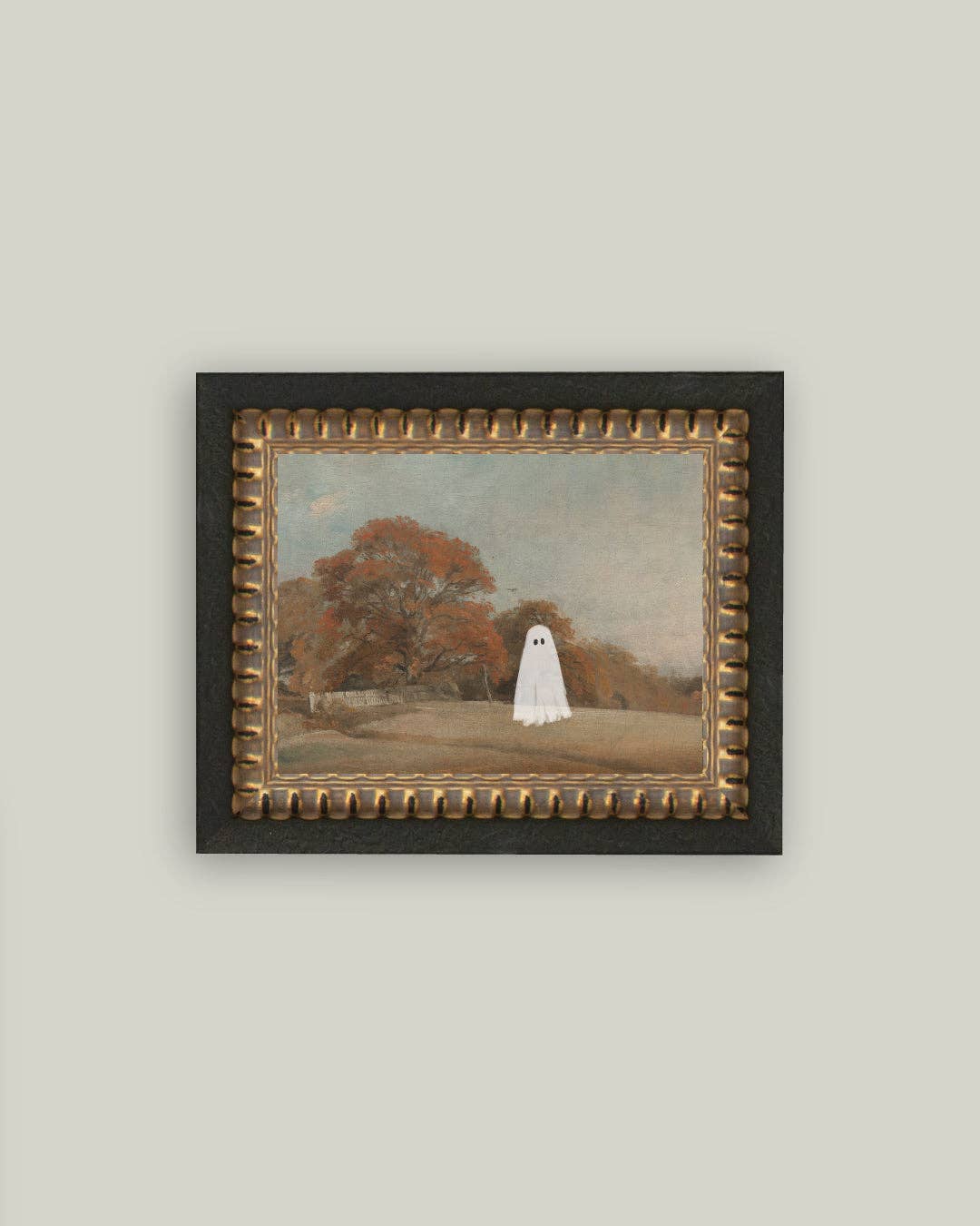 Autumn Field Ghost Antique Art
