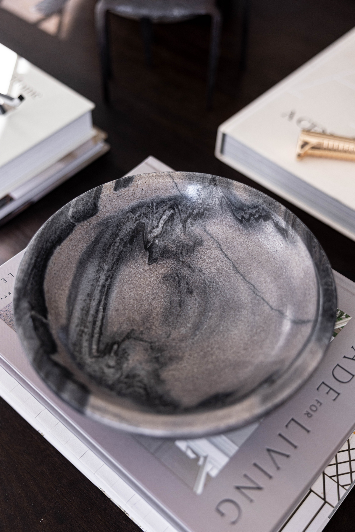 Paleva Grey Stone Bowl