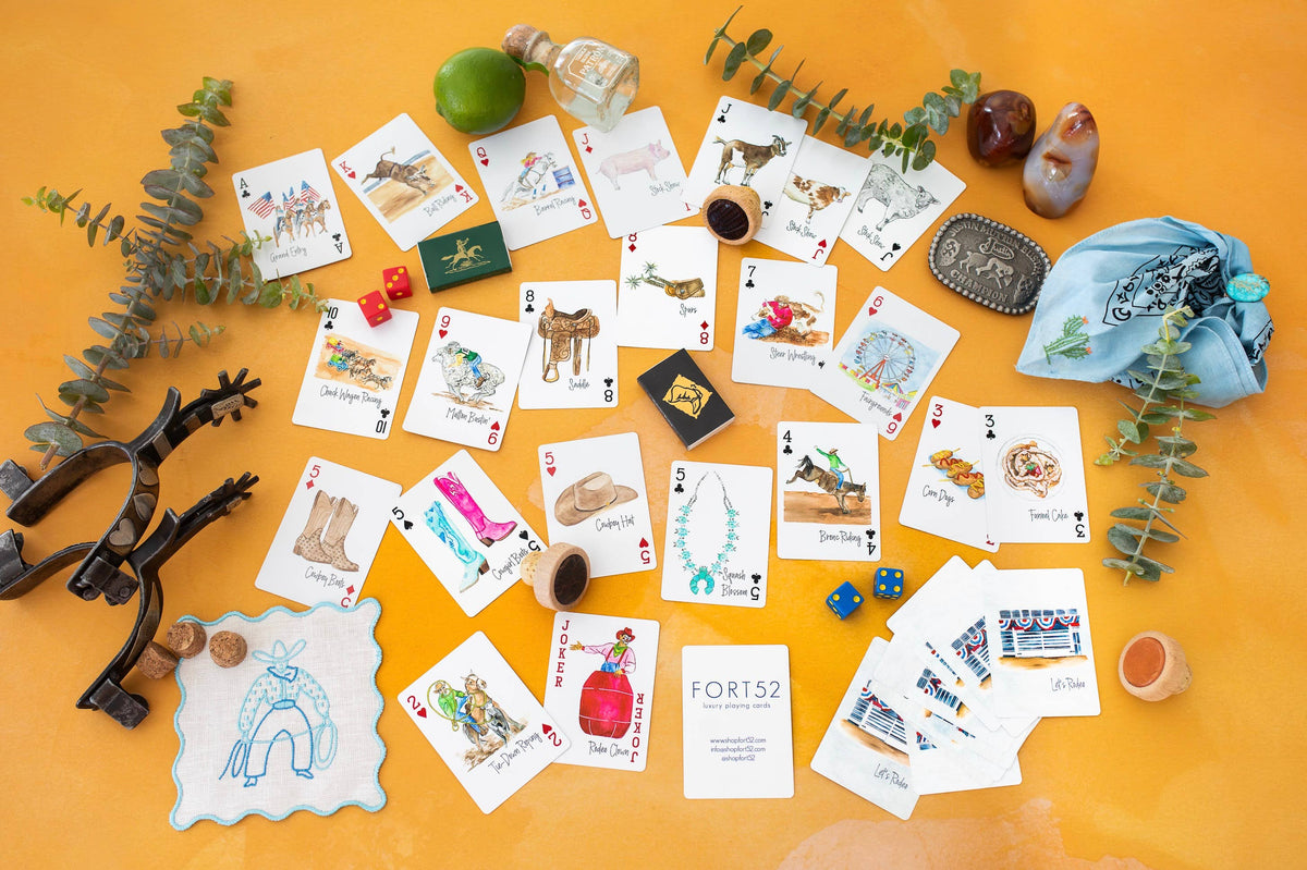 Let's Rodeo Playing Cards