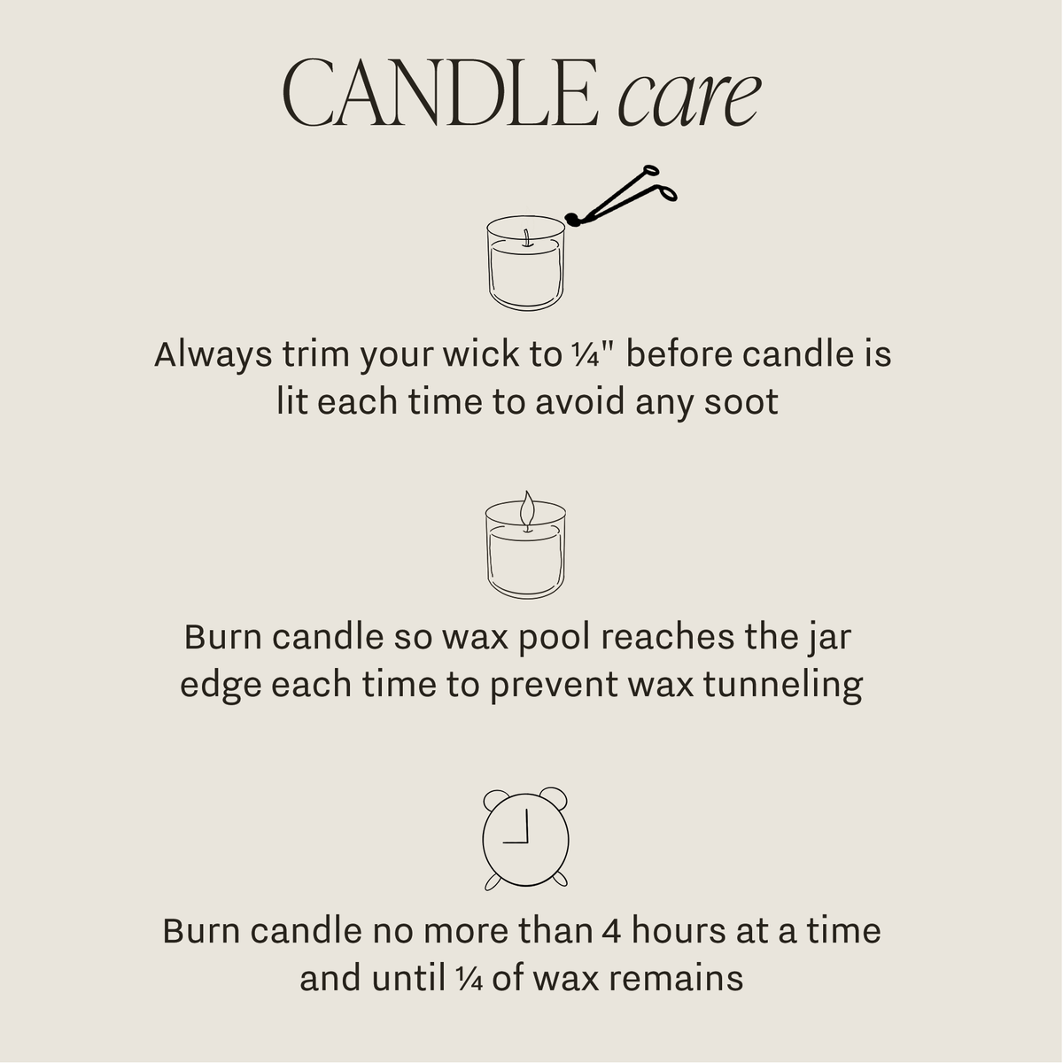 Let It Snow 15 oz Soy Candle, Matte Jar