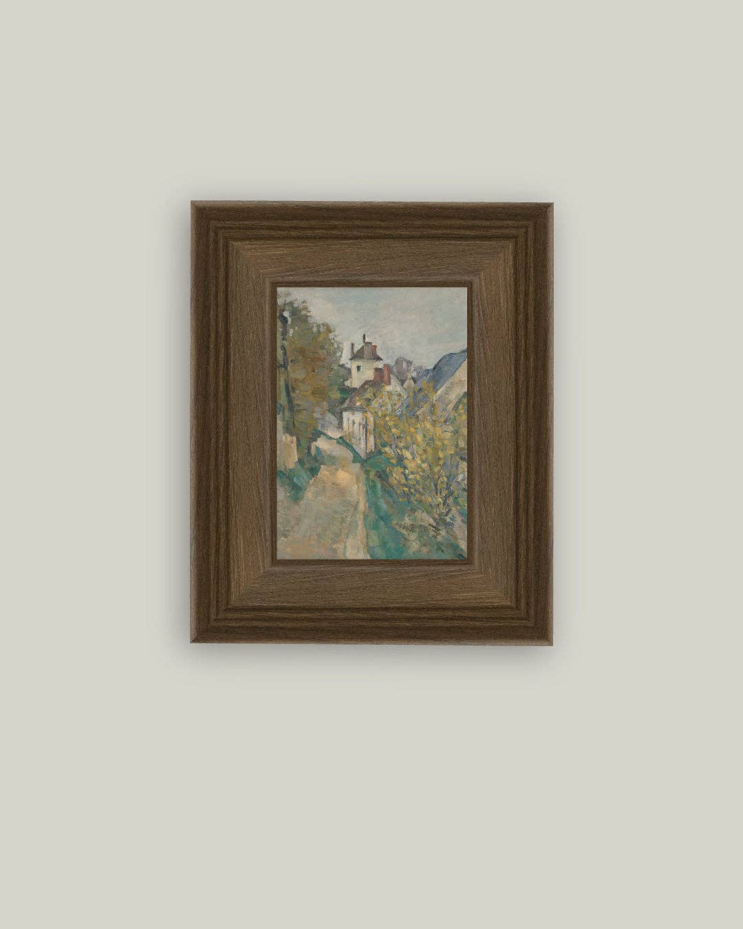 The House of Dr Gachet Framed Antique Art