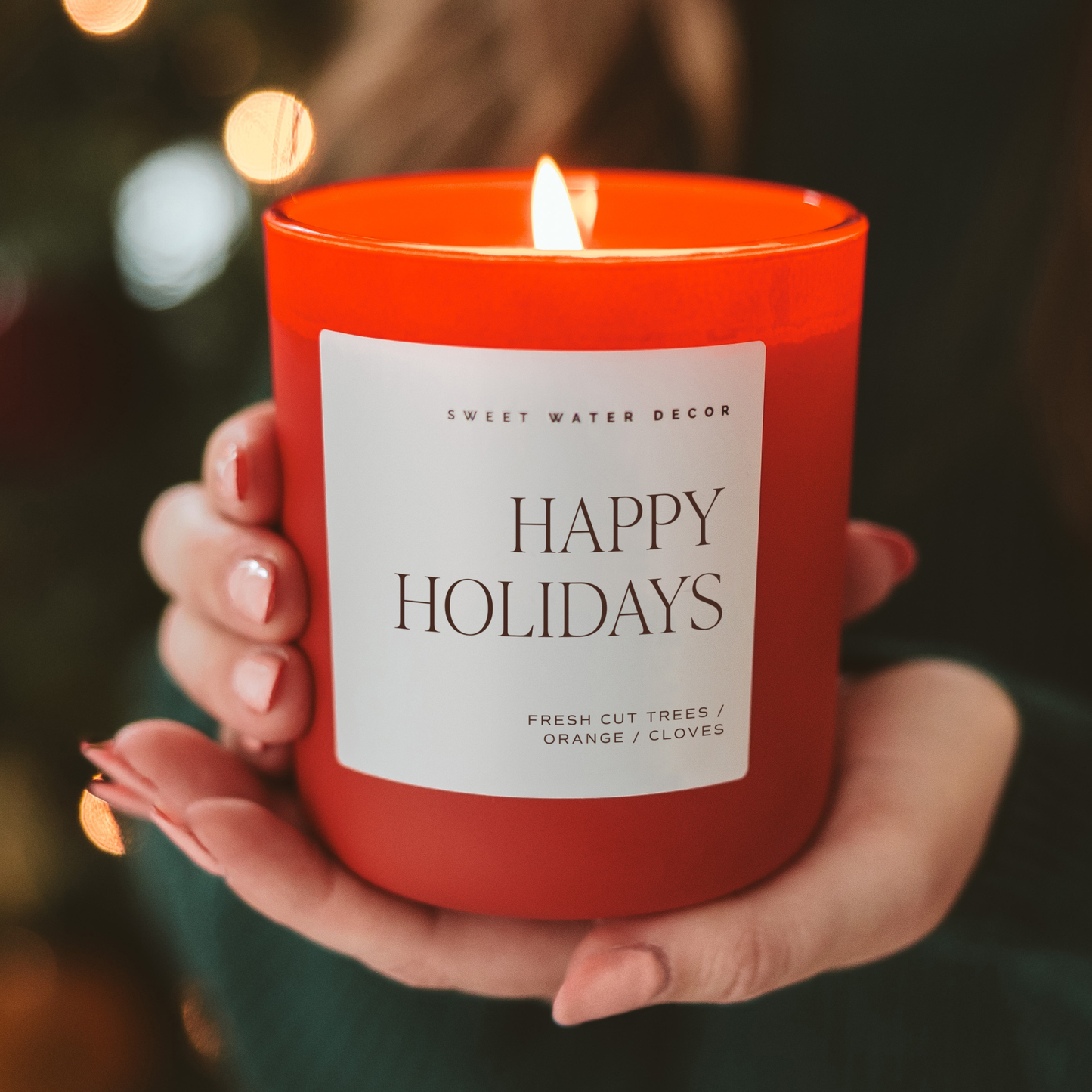 Happy Holidays 15 oz Soy Candle